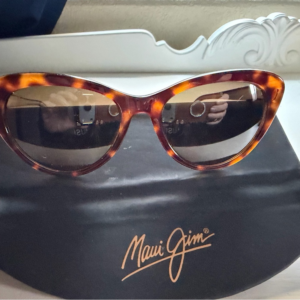 Maui Jim Brown Tortoise Sunglasses